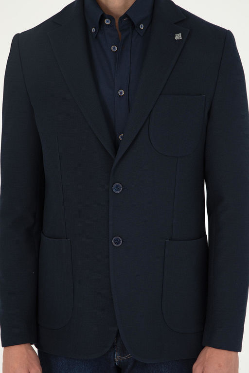 Мужская темно-синяя куртка - U.s. polo assn фото 6