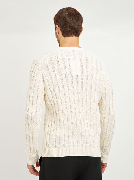 джемпер мужской из хлопка с косами - Glenfield фото 6