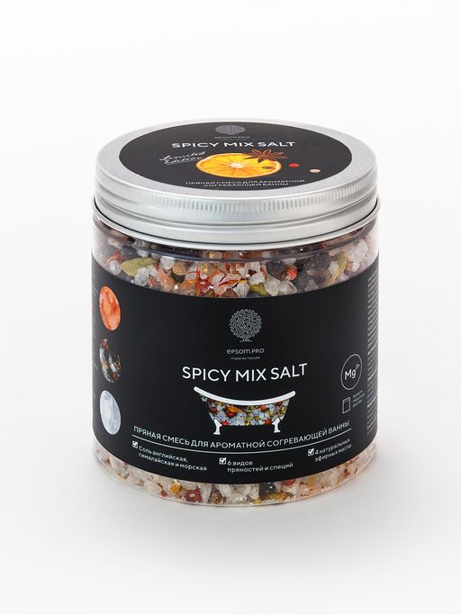 Пряная смесь соли, приправ и масел Spicy mix salt 480г микс