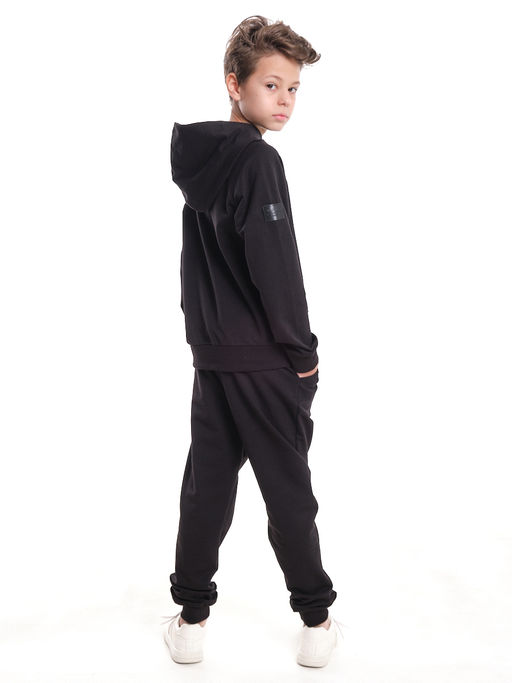 Спортивный костюм для мальчика подростка 22-7815 черный - Mini maxi фото 3
