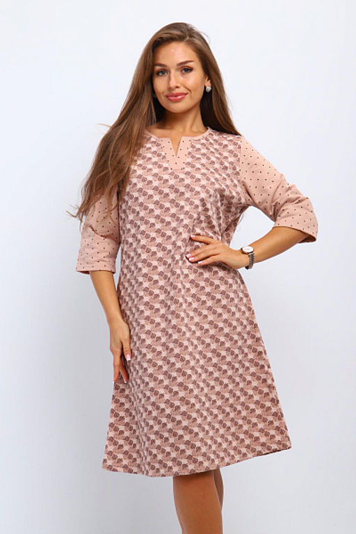 Сорочка теплая, футер с начесом (01060) - Плиона фото 36