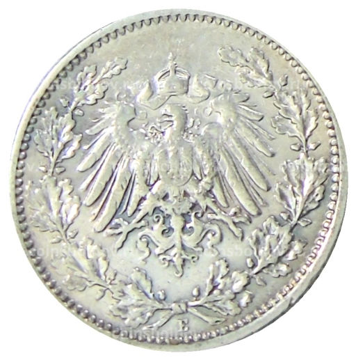 1/2 марки 1906 года E Германия
