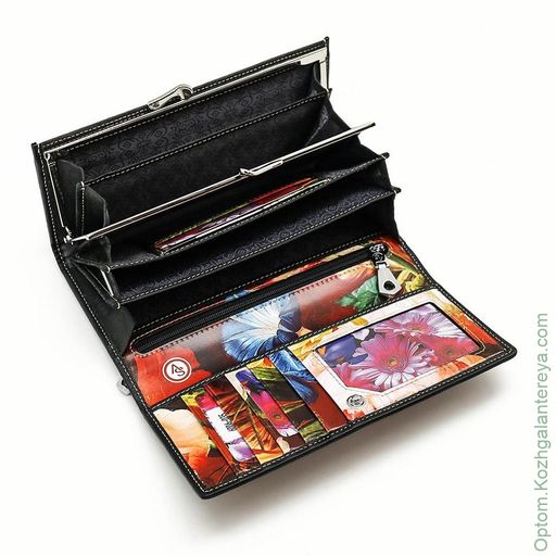 Большой женский кожаный кошелек Sergio Valentini СВ 6006-035  фото 2