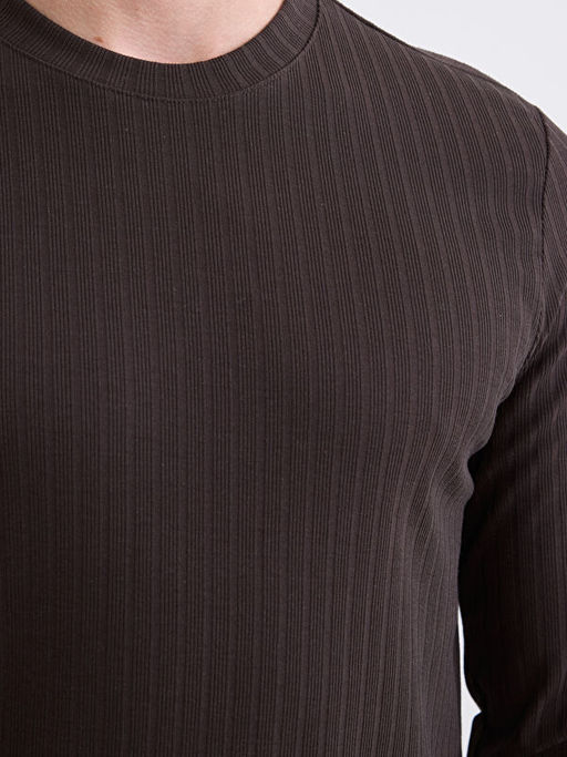 Bisiklet Yaka Ribana Erkek Ti??rt