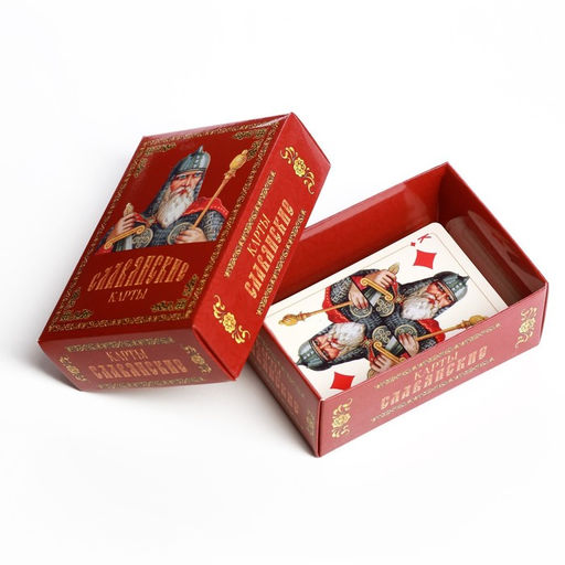 Карты игральные подарочные «Славянские», 36 шт., карта 8.5×6.5 см, картон 270 г