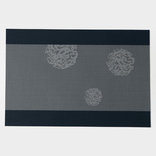 Салфетки сервировочные на стол Доляна «Лилли», 4 шт., 45×30 см, серебряные