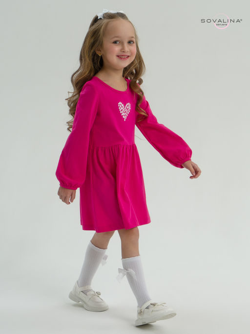 Платье Моана фуксия-лав ПС