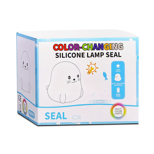 Ночник "Милый морской котик" в коробке