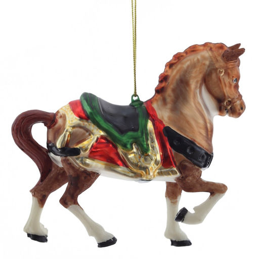 Украшение новогоднее "Лошадь", L12 W4 H11 см