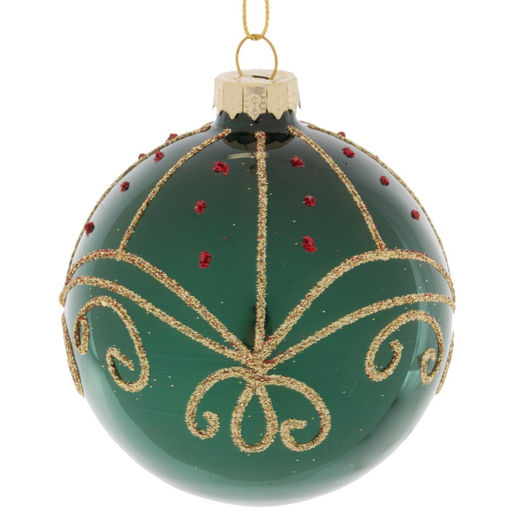 Украшение новогоднее "Шар, L8 W8 H9 см