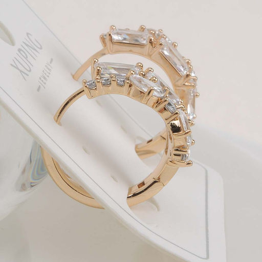 XUPING Серьги с замком кольцо арт. 18 1569 (id 281933) - Rada фото 3