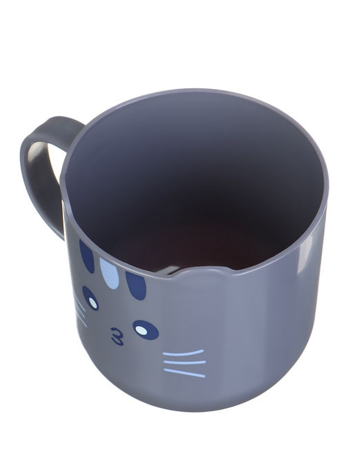Цена за 2 шт. Кружка детская 300 мл., «Котик», серая, Крошка Я