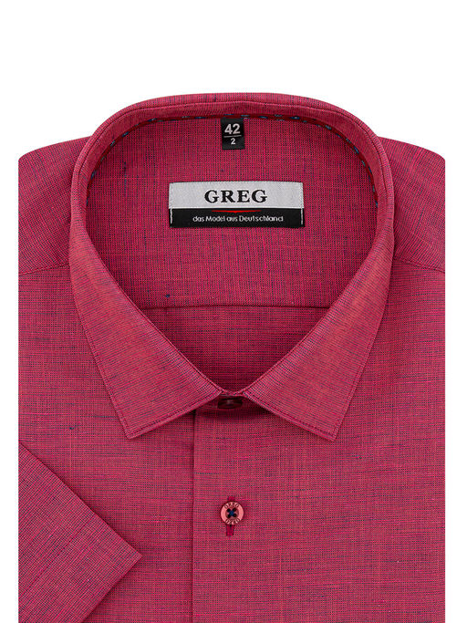 Сорочка мужская короткий рукав GREG 630/206/899/Z/1p