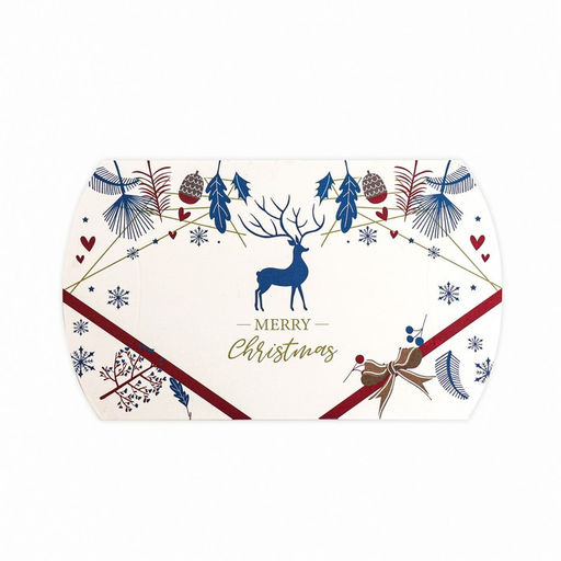 Цена за 10 шт. Коробка складная, подарочная новогодняя Merry christmas 15?11?3 см