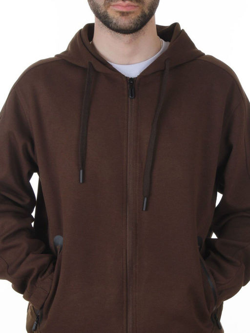 AAL-710 KHAKI Костюм спортивный мужской (85% хлопок, 15% полиэстер)