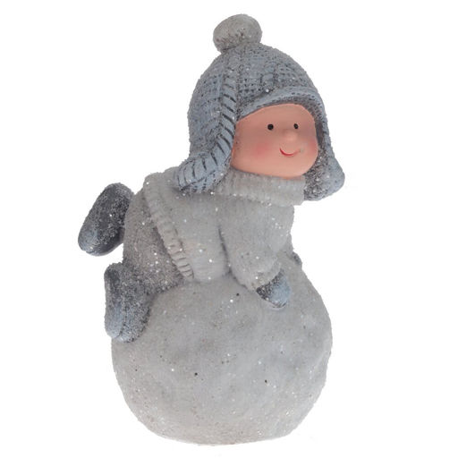 Фигурка декоративная "Ребенок", L11 W8 H14,5 см, 2в.