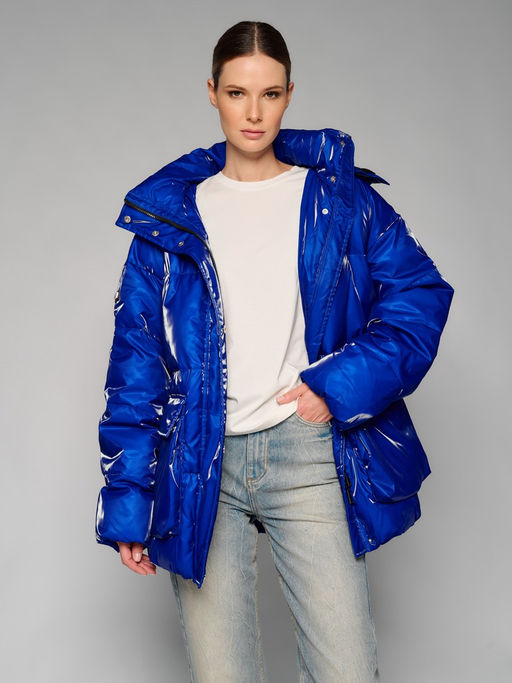 Куртка женская 12411-22035 blue - Eleganzza фото 4