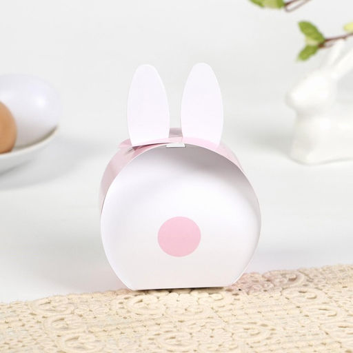 Цена за 10 шт. Формовая коробочка для яйца «Кролик» на пасху, 31 х 25,6 см.