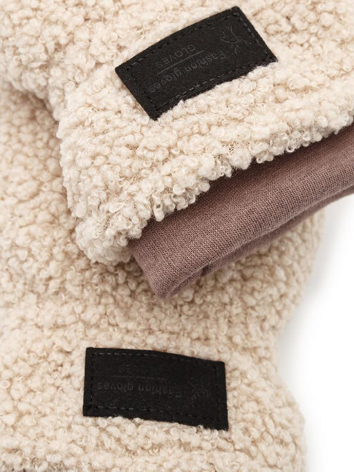 Рукавицы жен Labbra LB-CP-117 beige  фото 7