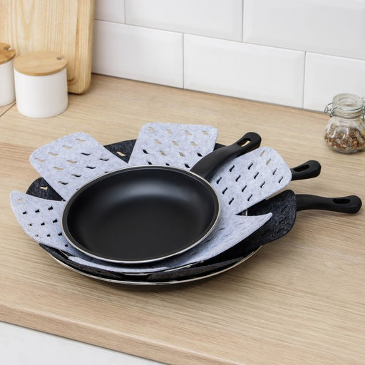 Салфетки - вкладыши для посуды Доляна «Грэй», 2 шт, 38×38 см