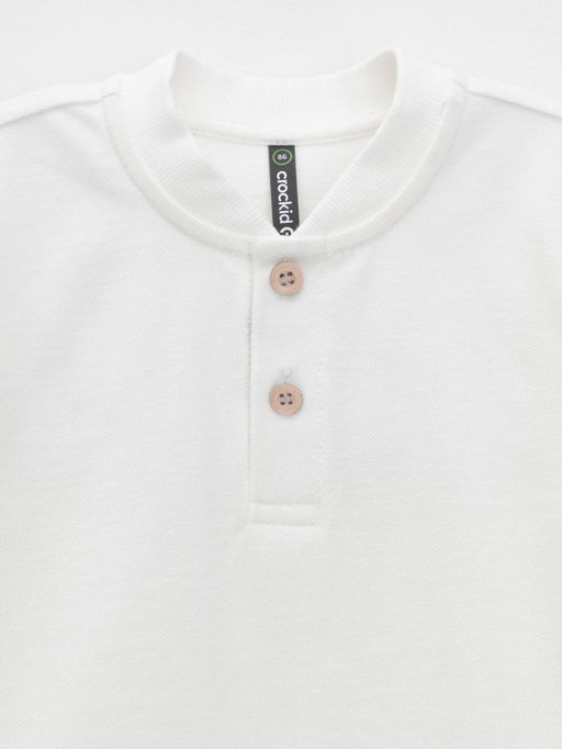 КР 302584/молочный 1001 к636 фуфайка (футболка) д/мал яс