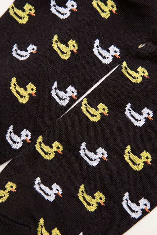 Носки ЗАПОРОЖЕЦ Утята короткие ЧЕРНЫЙ  фото 3