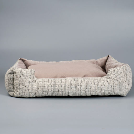 Лежанка-диван с двусторонней подушкой, 53 х 42 х 11 см, микс цветов - Пижон фото 5