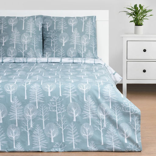 Постельное бельё Этель 2 сп Forest 175х215 см, 200х220 см, 70х70 см - 2 шт  фото 8