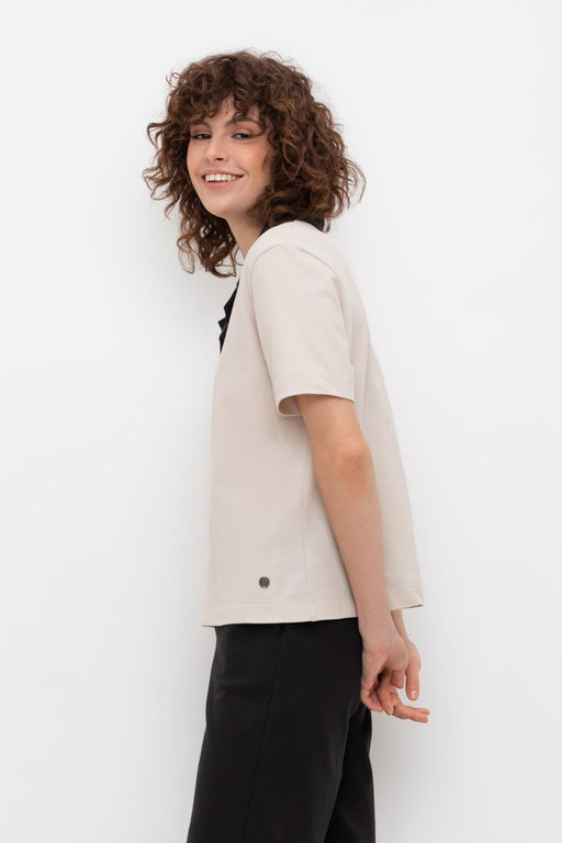 VERY NEAT _ ЕВТ 3200/бежевый фуфайка жен  фото 3