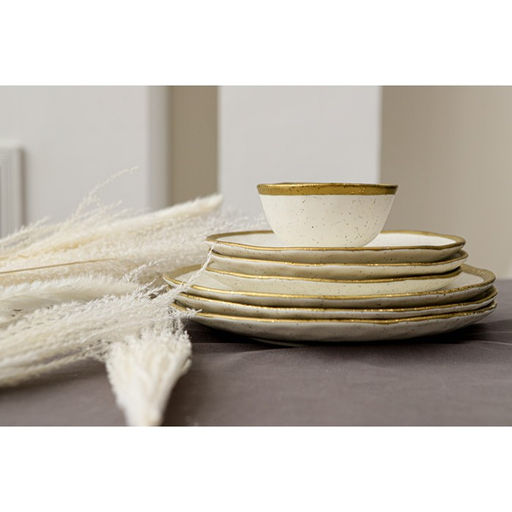 Соусник фарфоровый Magistro Poursephona, 90 мл, d=9,2 см, цвет бежевый  фото 8