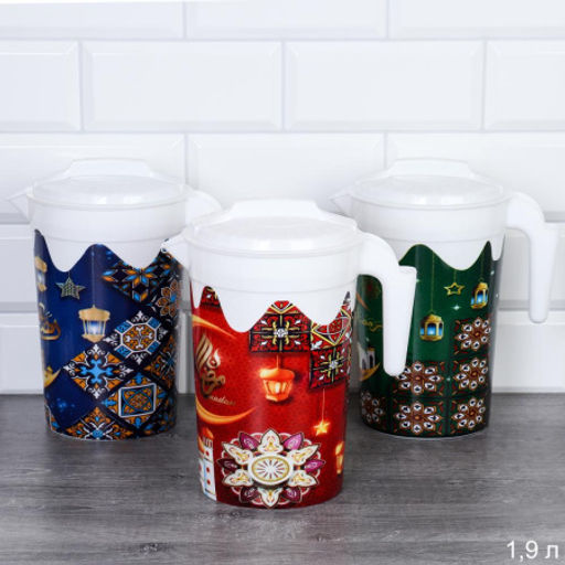 Кувшин 2 л 11,5x18,5x12,5 см / 111812 /уп 96/мусульманский - Галеонтрейд фото 8