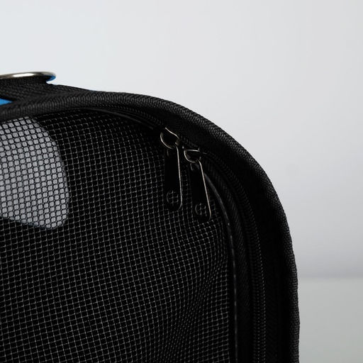 Сумка-переноска раскладная, каркасная Я не толстый 52x22x29 см - Пушистое счастье фото 7