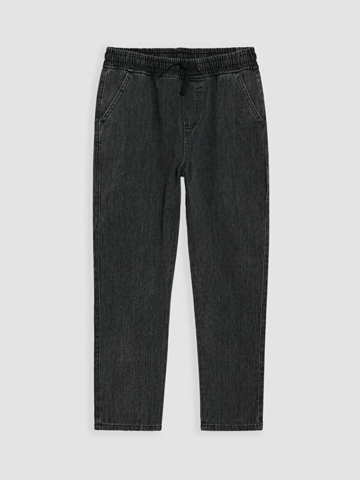 Beli Lastikli Erkek ?ocuk Jean Pantolon
