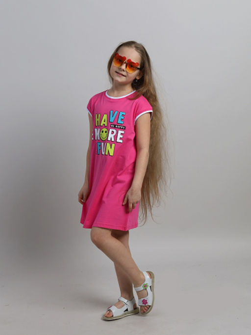 CRB wear/ CSKG 63813-27-408 Платье для девочки,розовый/Ex.Cherubino  фото 2
