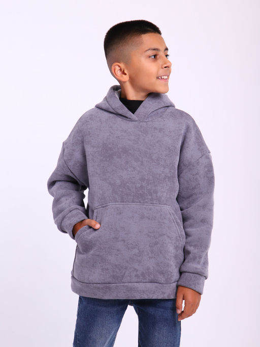 ТД034 Худи с капюшоном (серый) - Милаша фото 3