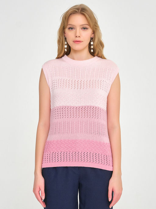 Блузка вязаная