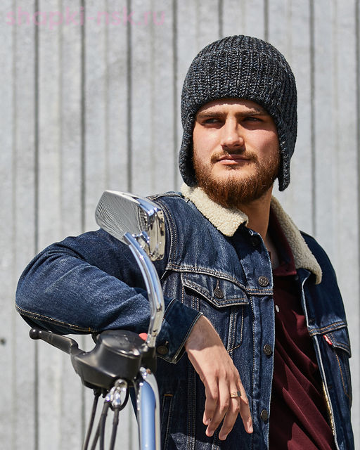 65495 Olimp XXL Ушанка мужская флис (60-61)