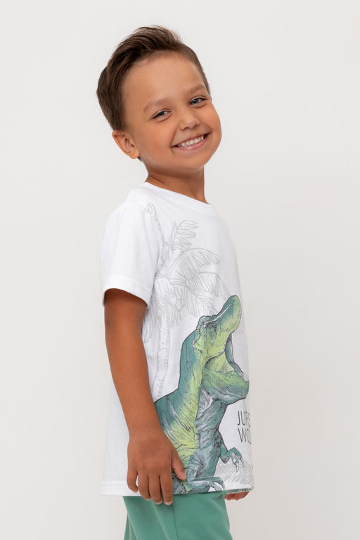 КР 302739/белый к560 фуфайка (футболка) для мал - Crockid фото 4