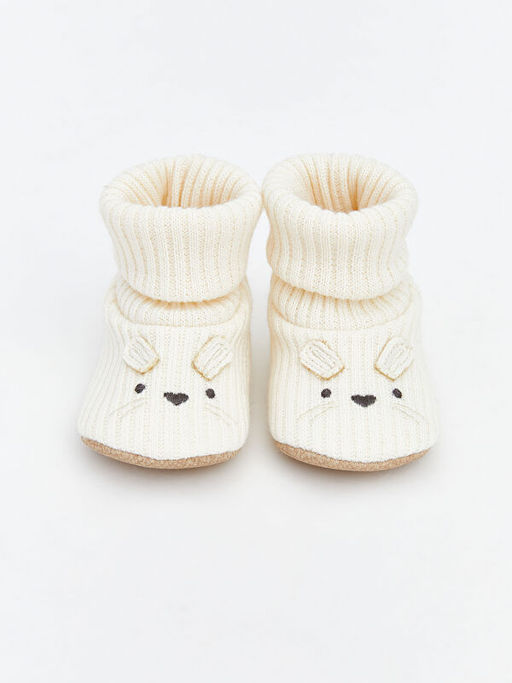 Hayvan Fig?rl? K?z Bebek ?orapl? Ev Ayakkab?s?