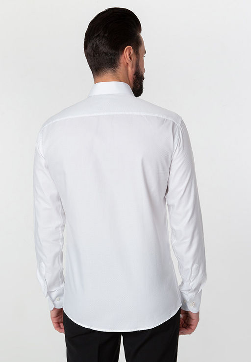 Сорочка мужская длинный рукав GREG 113/191/8037/Z_GB  фото 2