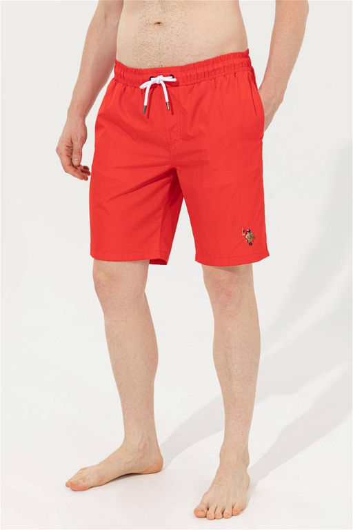 U. S. Polo Assn Мужские красные шорты для плавания - U.s. polo assn фото 7