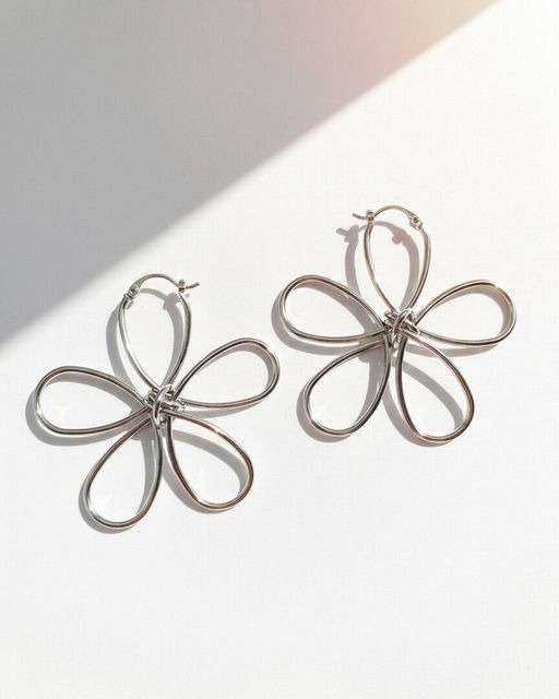 Стильные серьги