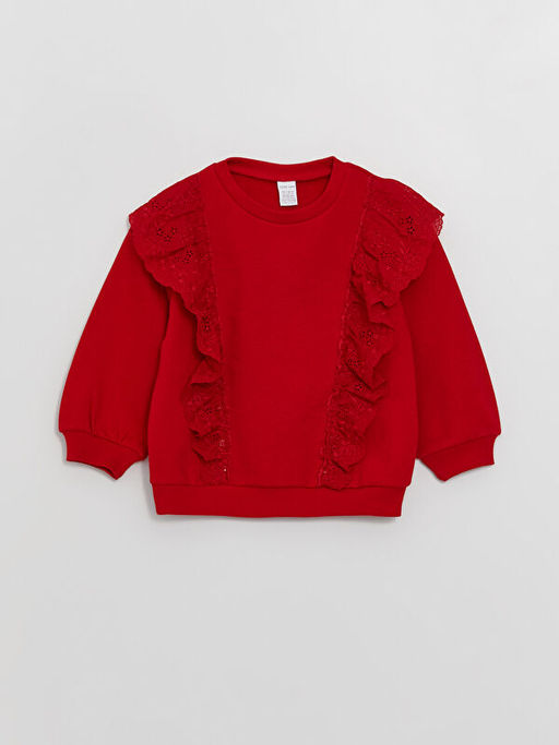Bisiklet Yaka K?z Bebek Sweatshirt - Waikiki фото 3