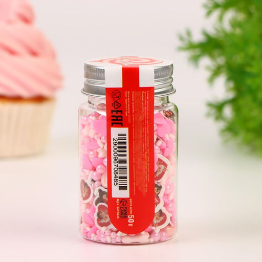 Кондитерская посыпка Микс №10, 50 г - Simaland фото 3