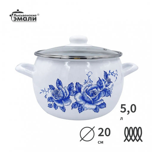 ЭМ_Кастрюля 5,0л сф. ст/кр арт С-4216САП2/4/4Жм (103198)