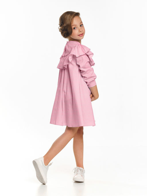 Платье в клетку UD 7007 роз.клетка - Mini maxi фото 3