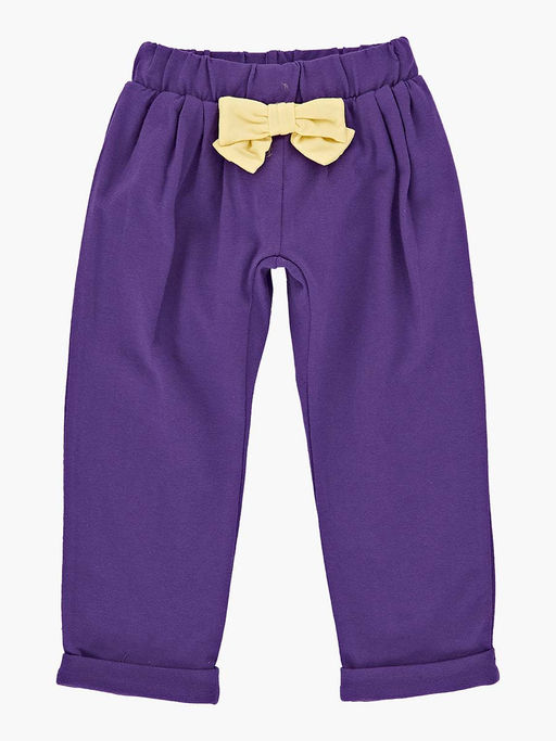 Брюки для девочки UD 3643 сирень - Mini maxi фото 2