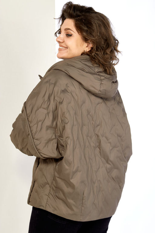 Куртка SHETTI 2195 пепельно-коричневый