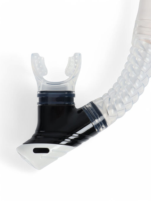 Трубка для снорклинга ONLYTOP, цвет белый