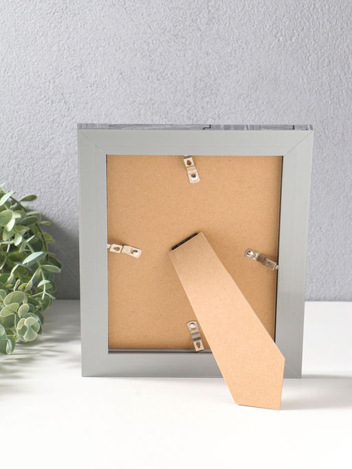 Фоторамка для фото 15×20 см «Моррис», пластик, т. серый, 23×18×2 см